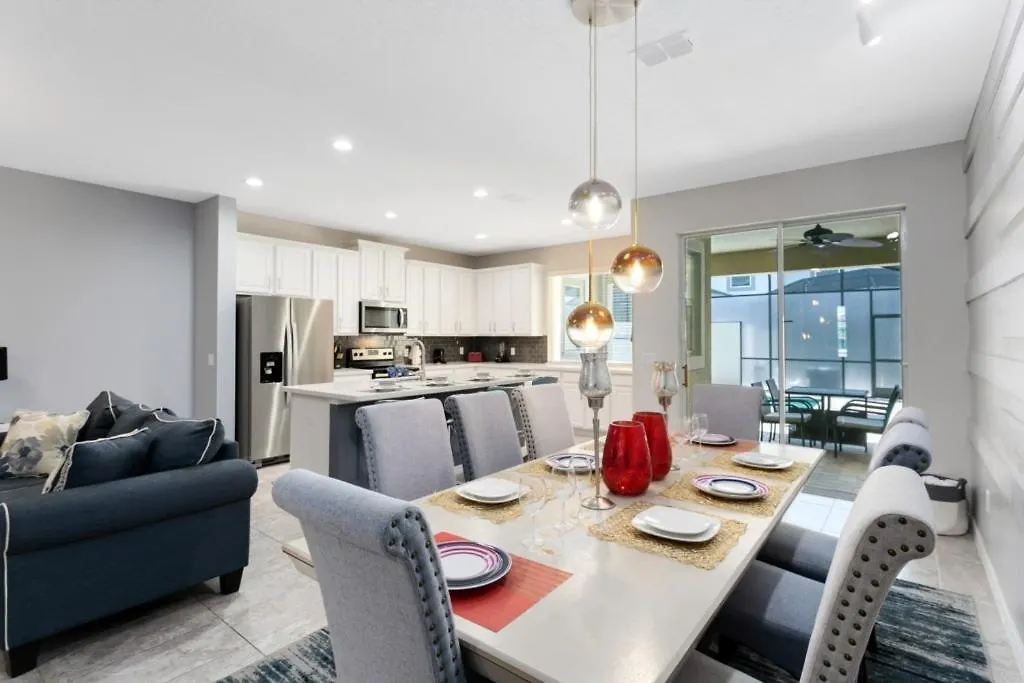 Luxury Town With Splash Pool In Solara Townhouse * Kissimmee