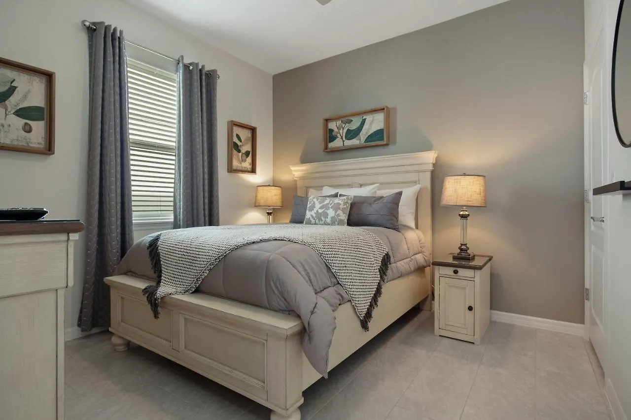 Bsv2487 - Brand New Luxury 5 Bedroom With Free Wifi And Private Pool * Kissimmee