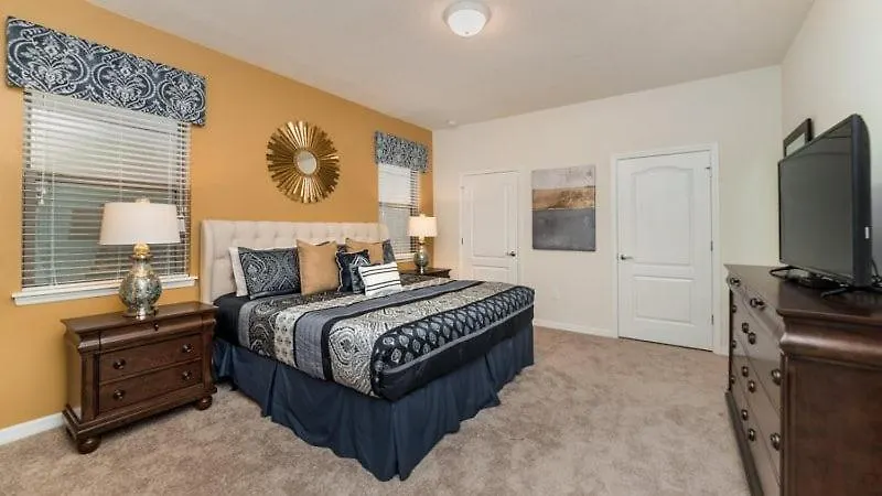 Stunning 8 Bedroom 6 Bath Pool At Windsor At Westside 度假居 *