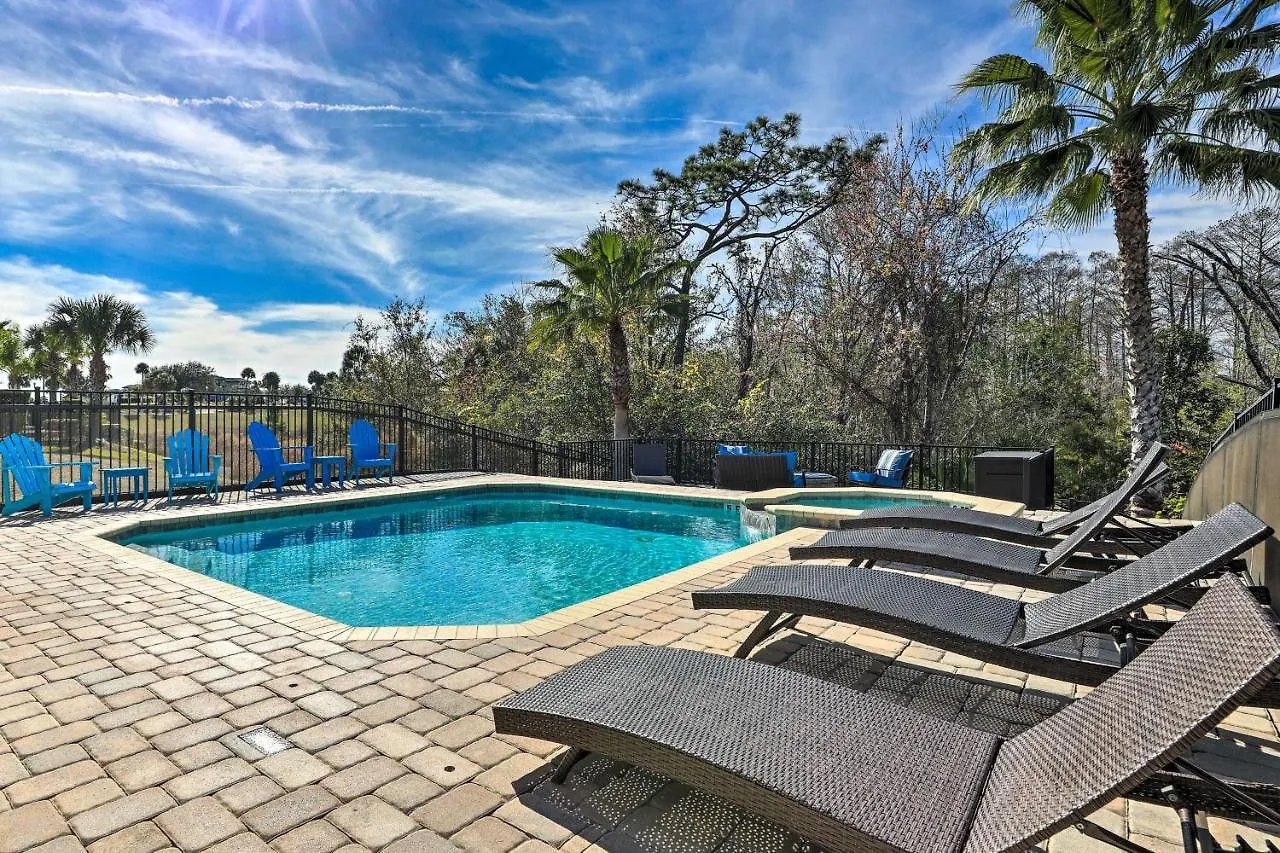 Luxe Reunion House With Private Pool Near Disney! Hébergement de vacances