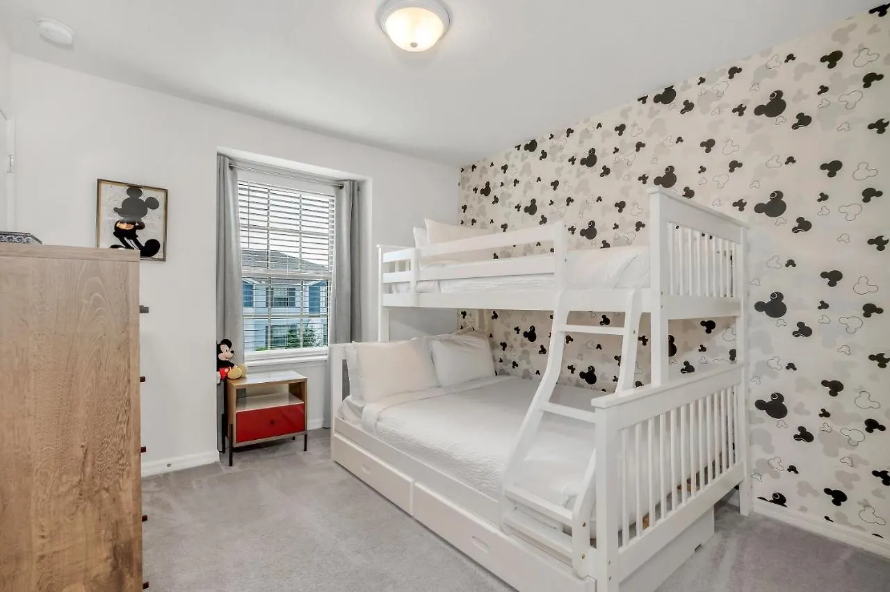度假居 Townhome Wprivate Splash Pool & Free Water Park 奥兰多
