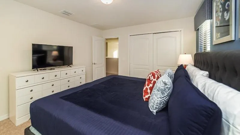 度假居 Stunning 8 Bedroom 6 Bath Pool At Windsor At Westside 奥兰多