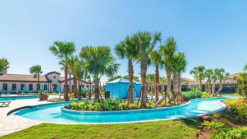 Stunning 8 Bedroom 6 Bath Pool At Windsor At Westside * 奥兰多