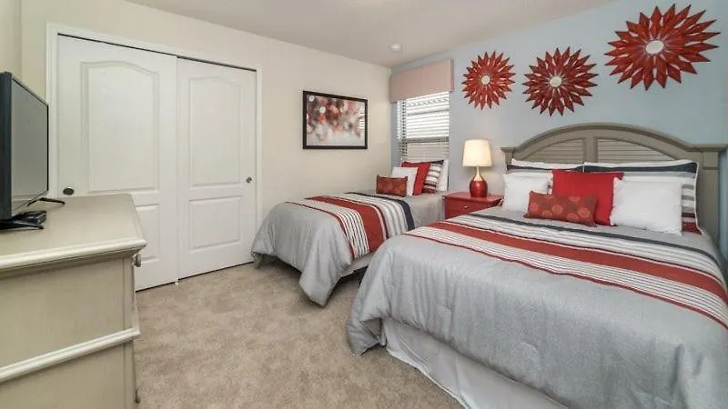 Stunning 8 Bedroom 6 Bath Pool At Windsor At Westside 度假居 奥兰多