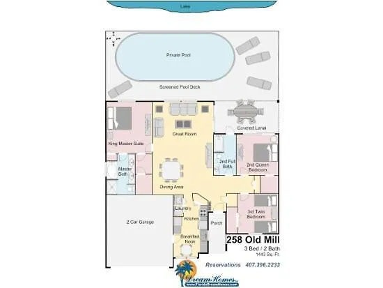 3 Bed 258 Holiday home