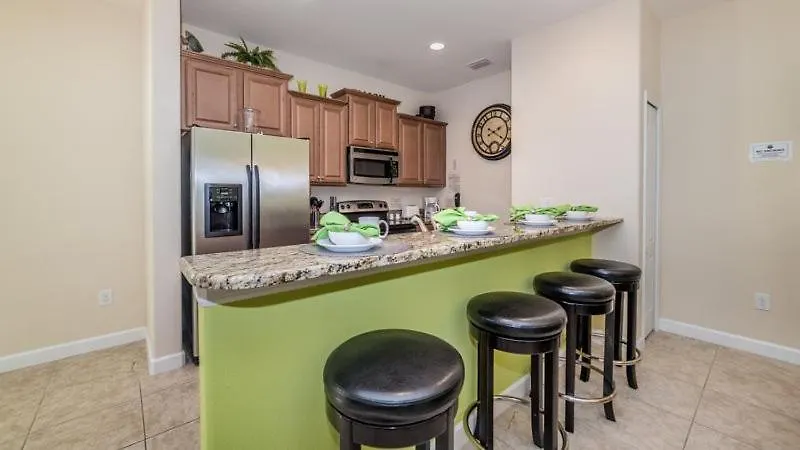 Gorgeous 5 Bed 4 Bath Townhome With Splash Pool In Paradise Palms 度假居 奥兰多