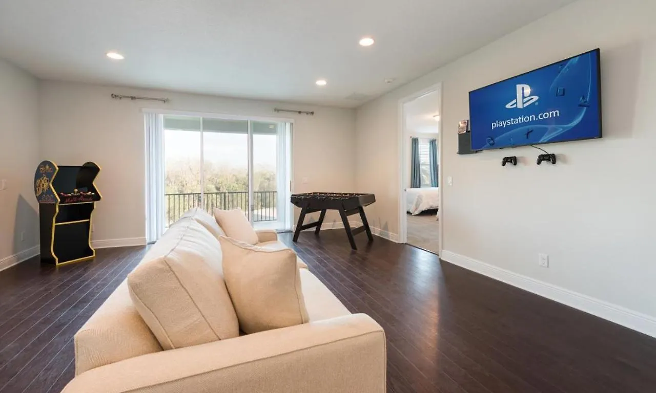 Wonderful 13 Bdrm With Private Theater At Reunion 펜션 *