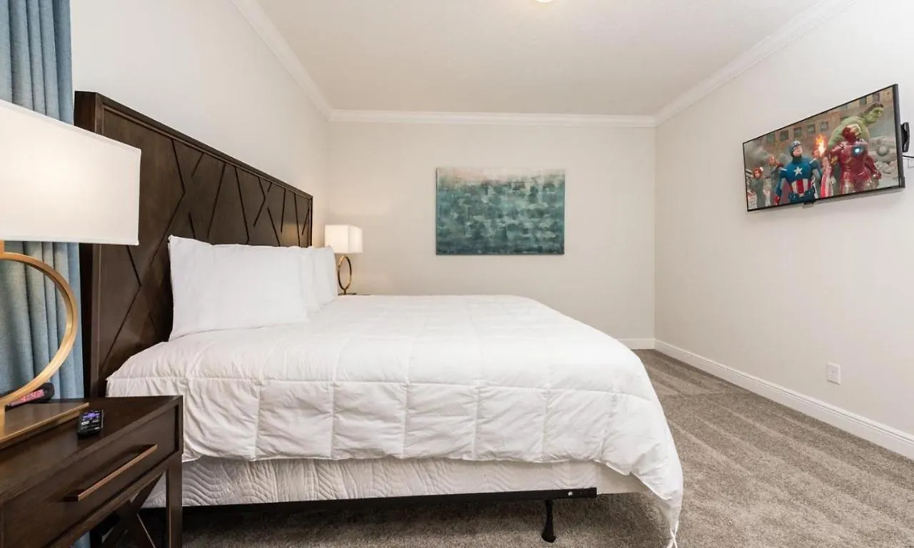 Wonderful 13 Bdrm With Private Theater At Reunion 펜션 *