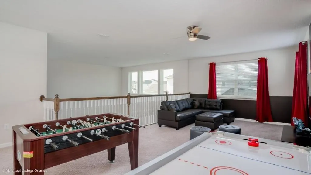 Beautiful Spacious 6 Bed Pool, Spa, Game * Kissimmee