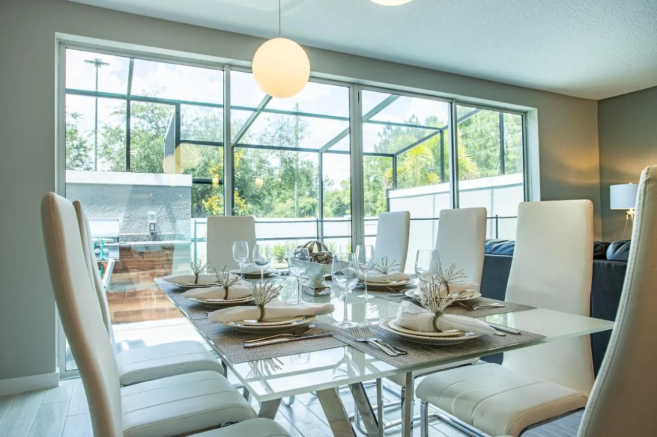 Дом отдыха Beautiful Four Bedrooms Townhouse At Le Reve Киссимми
