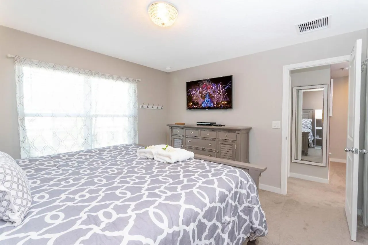 Vakantiehuis Gorgeous And New House At Le Reve Kissimmee