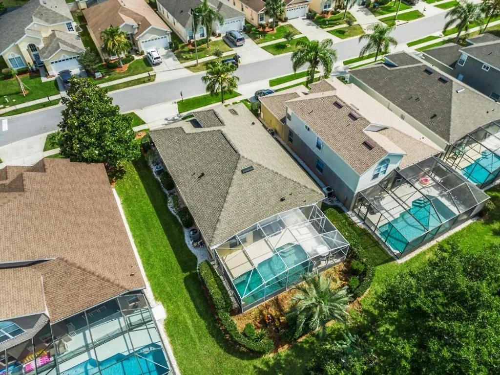South Facing Pool 4 Bedroom 3 Bath 빌라 키시미