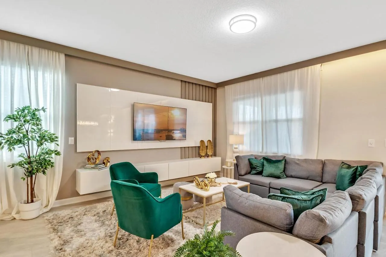Tatil Evi 8 Bedroom- 5 Bathroom Champions Gate 1193 Cd *