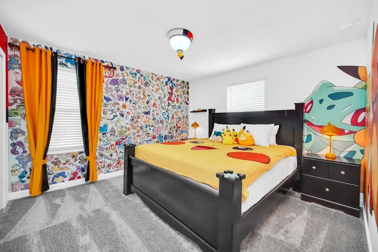 8br Lakeview Priv Heated Pool & Theater * Kissimmee