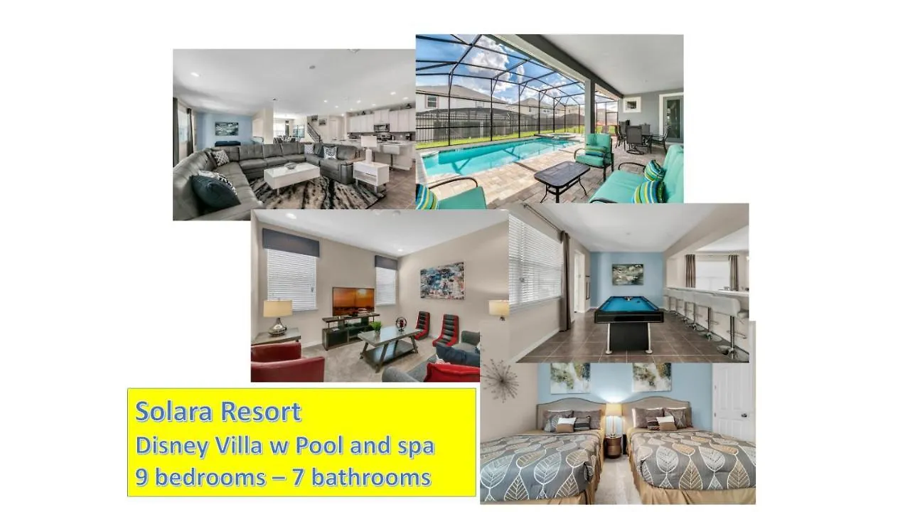 Villa, Solara W Pool Kissimmee
