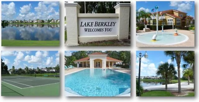 South Facing Pool With View - Hot Tub - Berkley Gated - Nr Villa Kissimmee