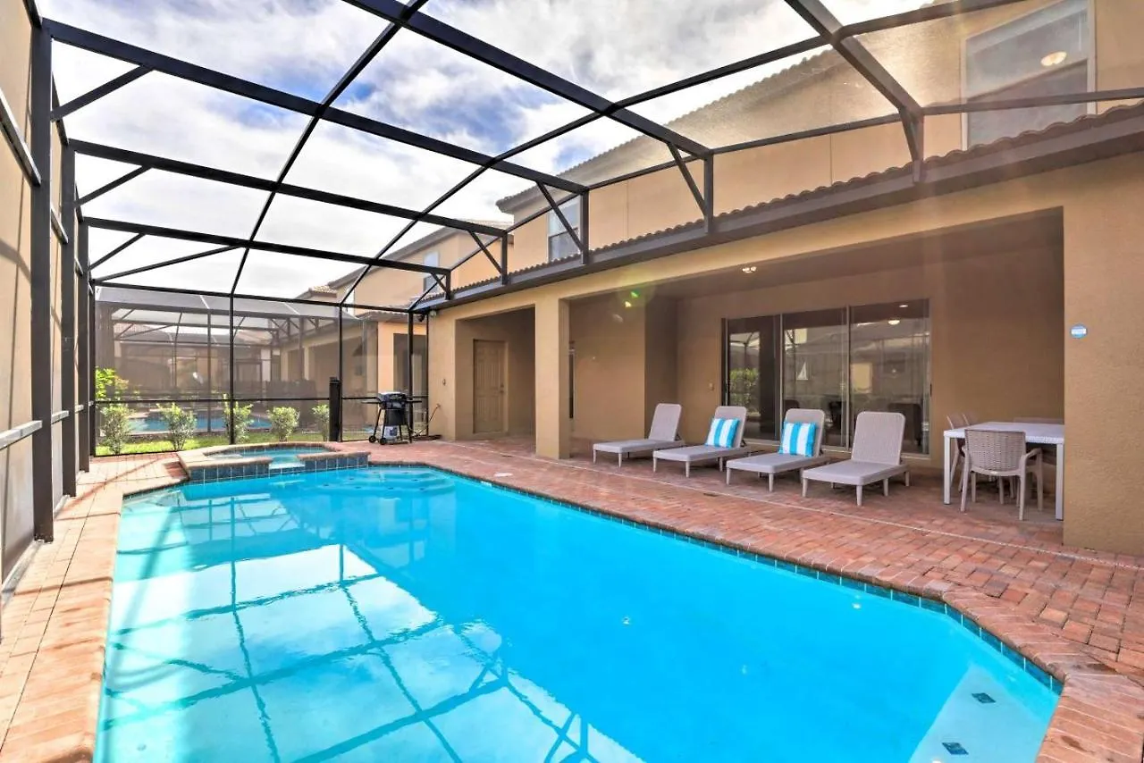 Holiday home New Upscale 8br Retreat With Private Pool, & Amenities - 7 Mi To Disney!