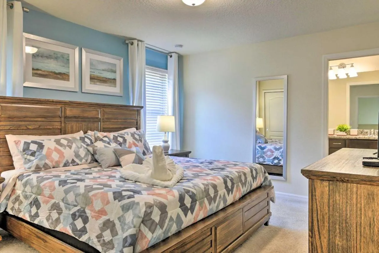 New Upscale 8br Retreat With Private Pool, & Amenities - 7 Mi To Disney! *