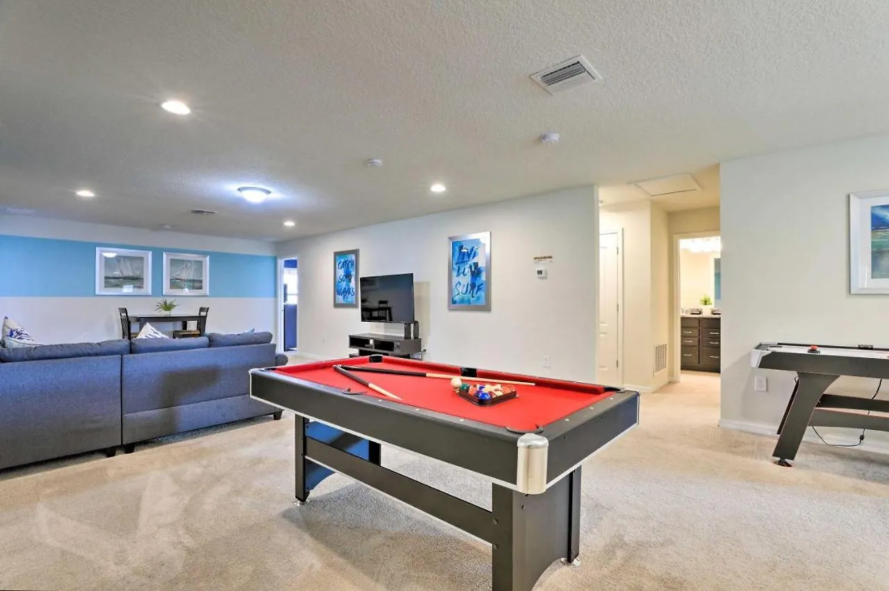 Holiday home New Upscale 8br Retreat With Private Pool, & Amenities - 7 Mi To Disney!