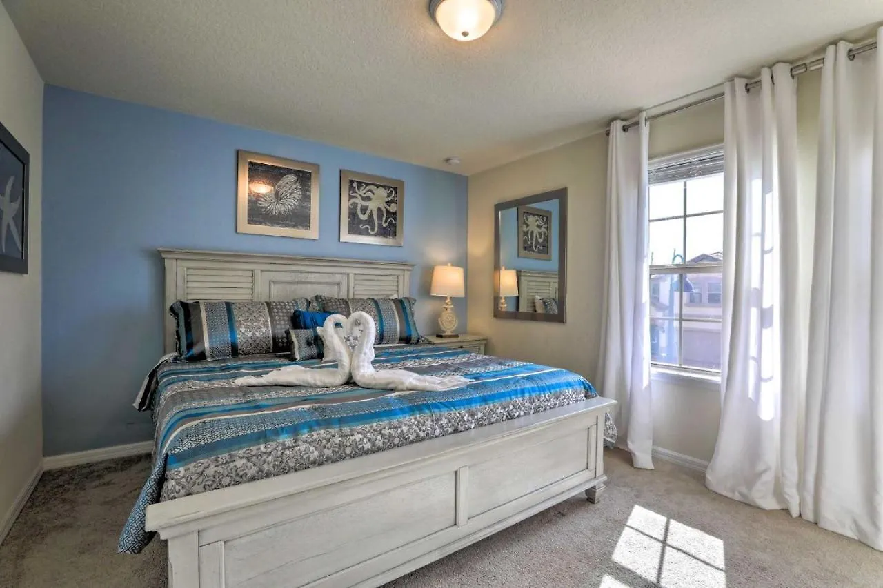 New Upscale 8br Retreat With Private Pool, & Amenities - 7 Mi To Disney! Holiday home