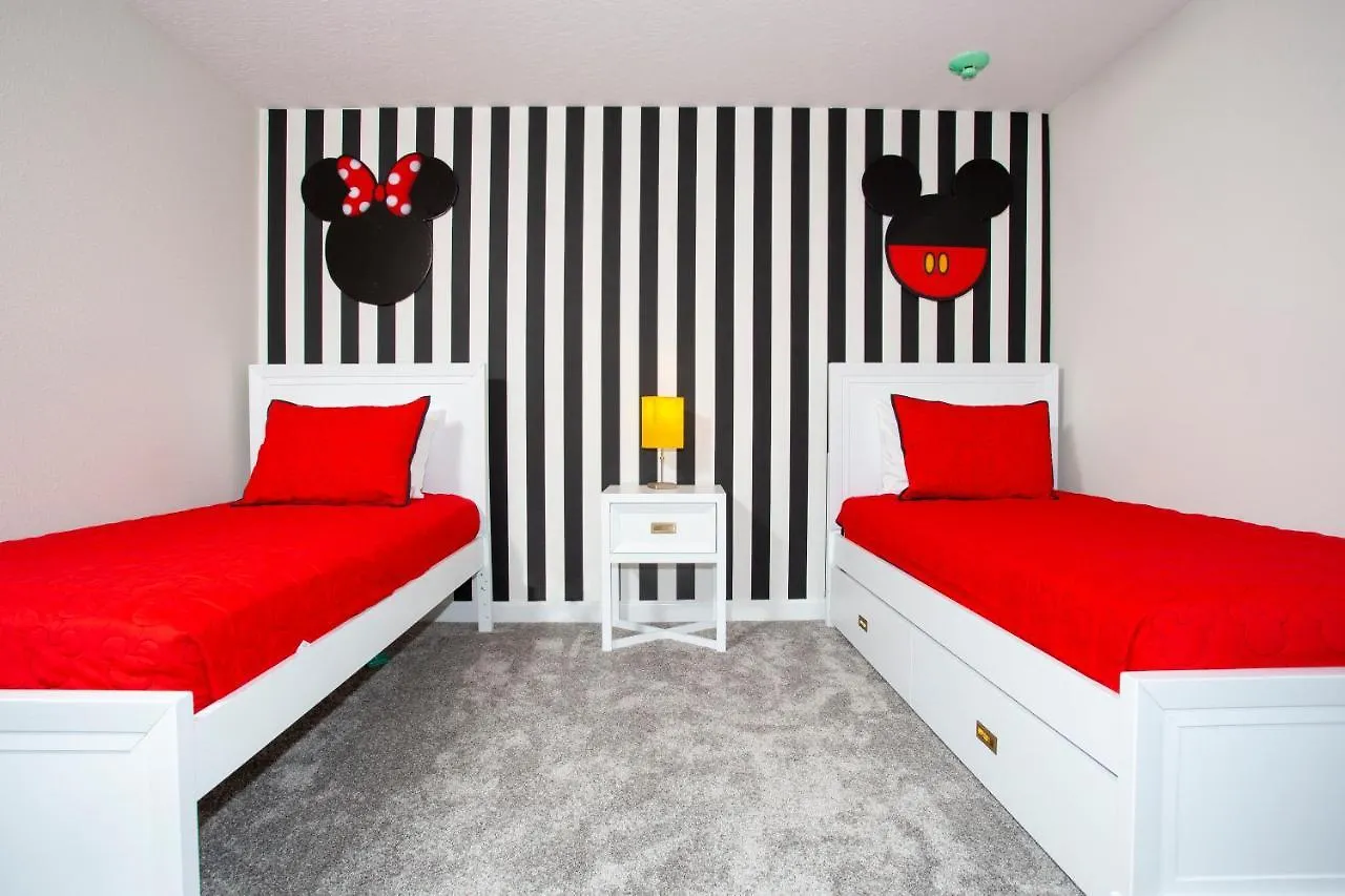 Stunning 8 Bd W/ Pool Close To Disney 2887 키시미