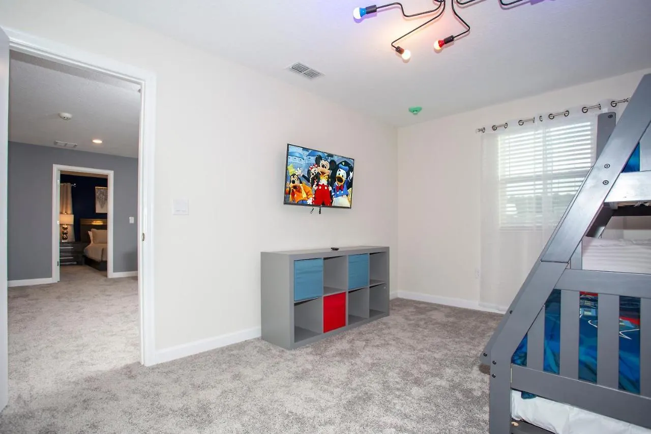 Stunning 8 Bd W/ Pool Close To Disney 2887 키시미