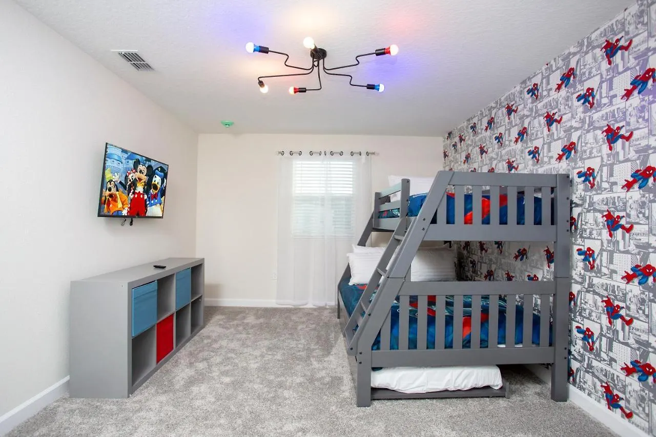 Stunning 8 Bd W/ Pool Close To Disney 2887 키시미