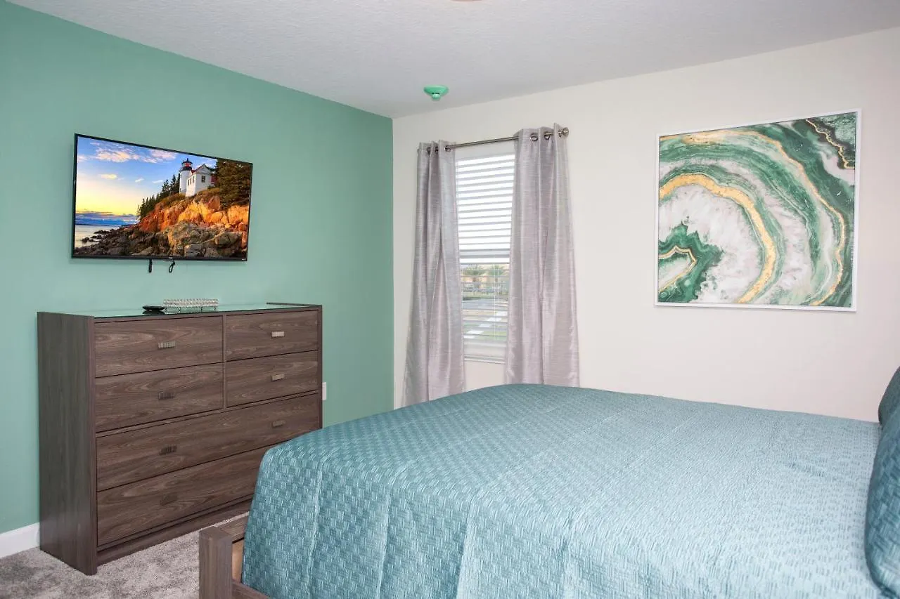 Stunning 8 Bd W/ Pool Close To Disney 2887 펜션