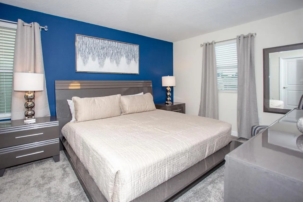 Stunning 8 Bd W/ Pool Close To Disney 2887 펜션 *