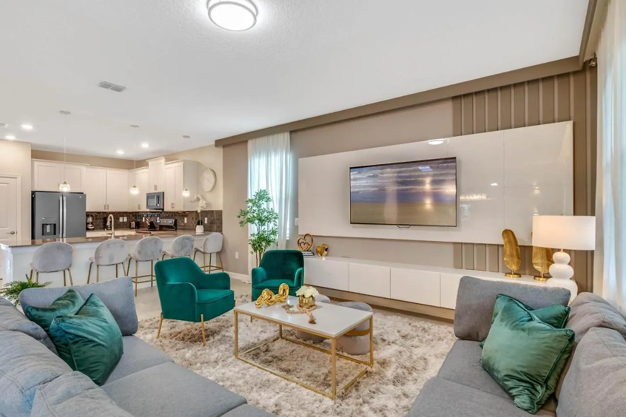 8 Bedroom- 5 Bathroom Champions Gate 1193 Cd Kissimmee