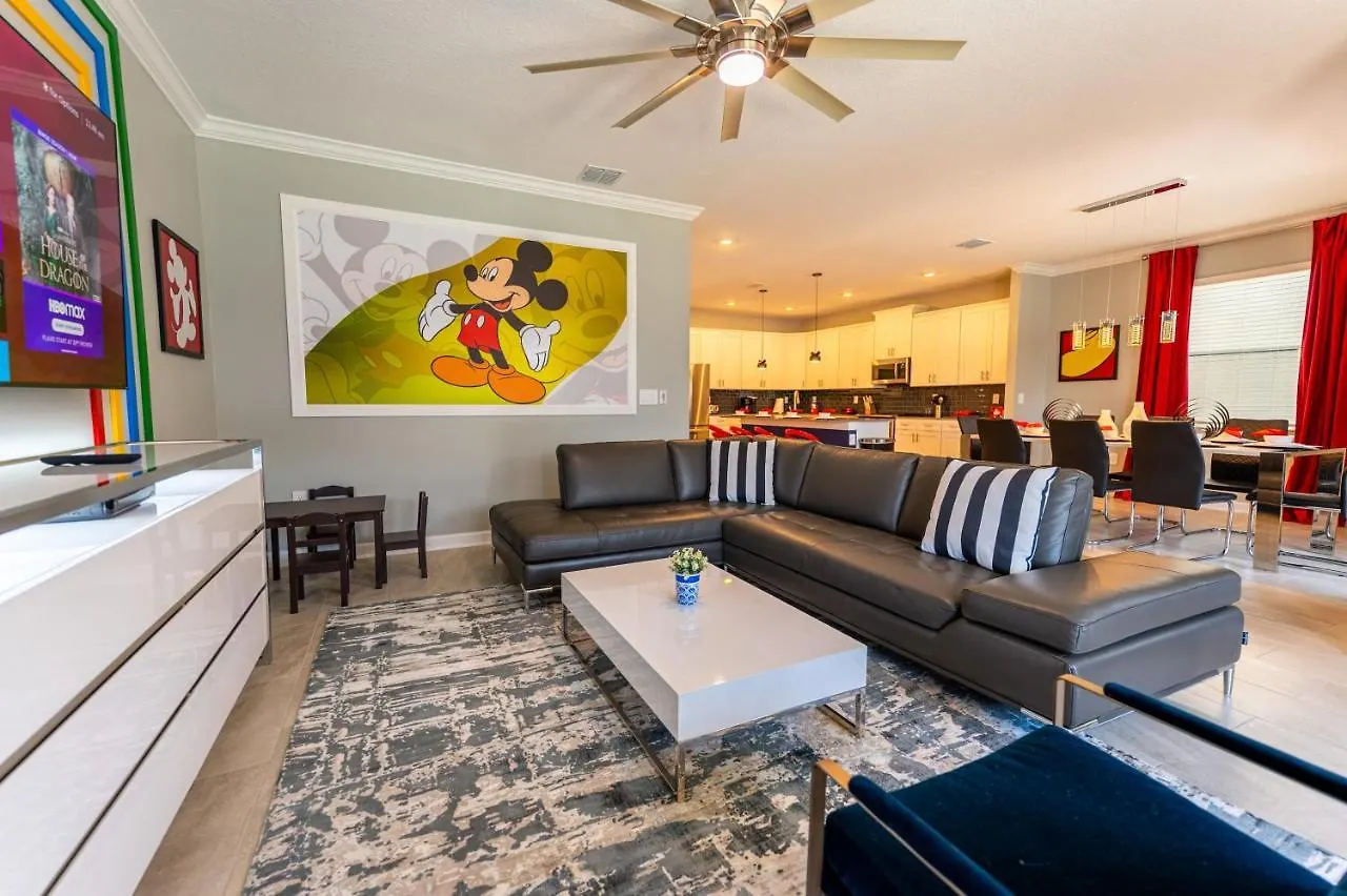 Themed Family Fun Private Pool & Game Kissimmee