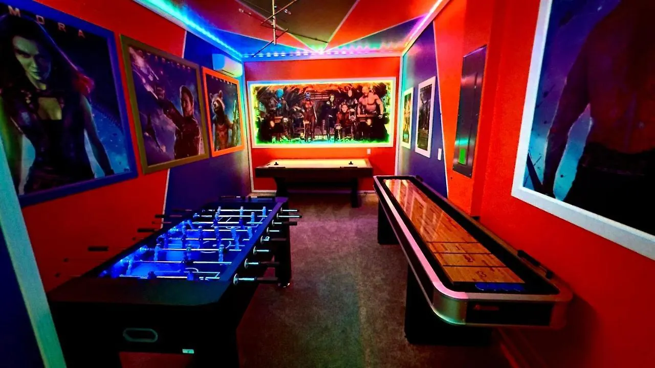 Dom wakacyjny Themed Family Fun Private Pool & Game