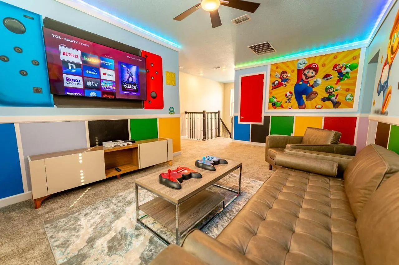 Themed Family Fun Private Pool & Game Kissimmee