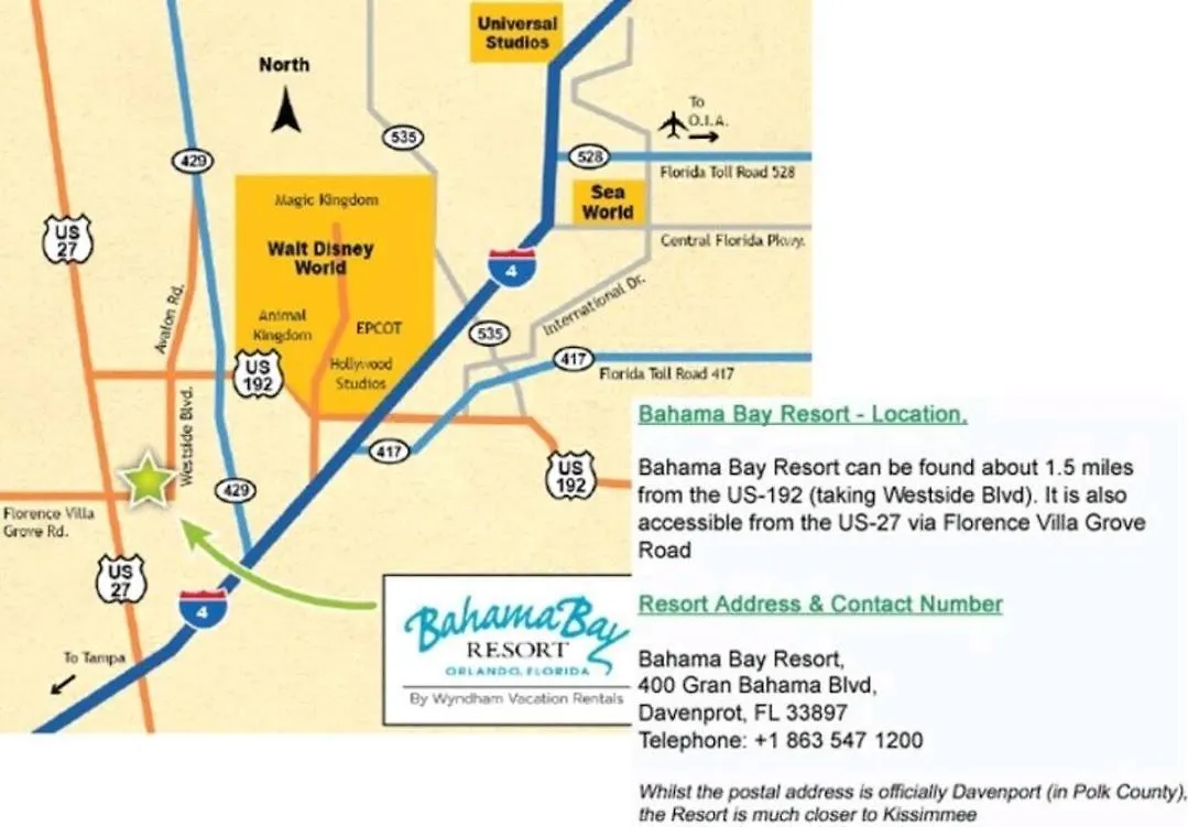 Apartmán Area 3bd 2ba At Bahama Bay And Kissimmee