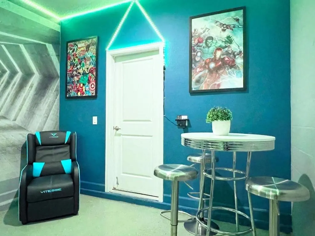 Casa de Férias Beautiful Pool With And Game Room-2730bd *