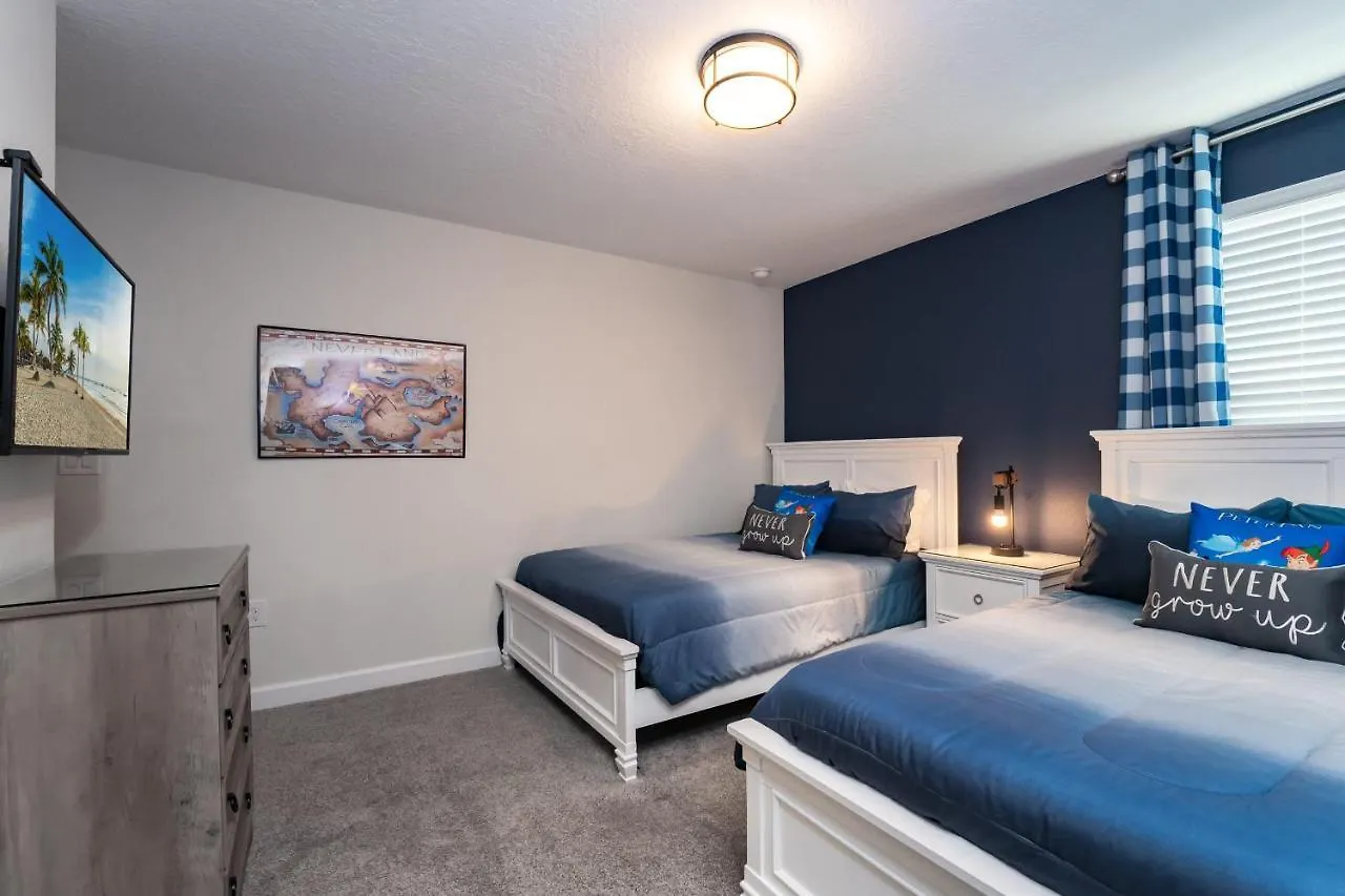 Vila Spacious 8br By World W Private Pool Kissimmee