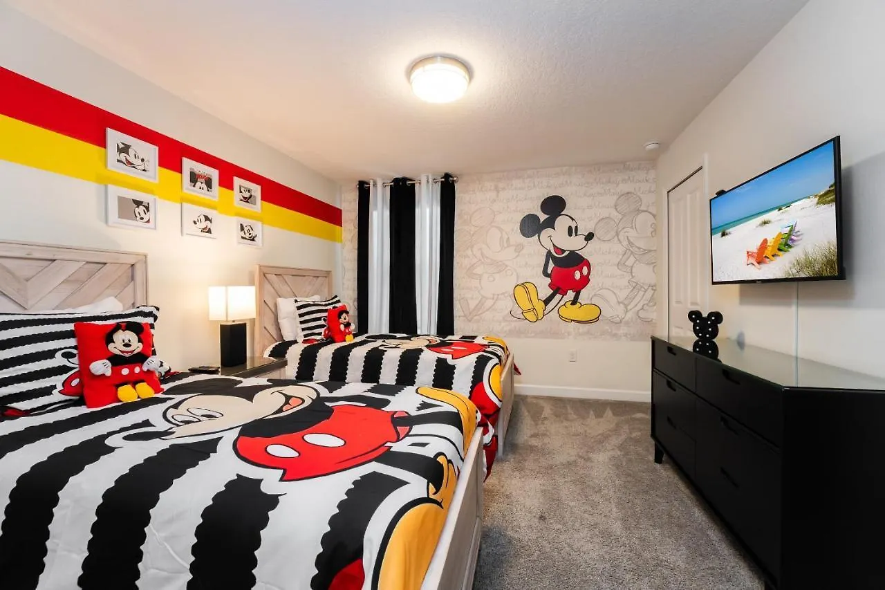 Vila Spacious 8br By World W Private Pool Kissimmee