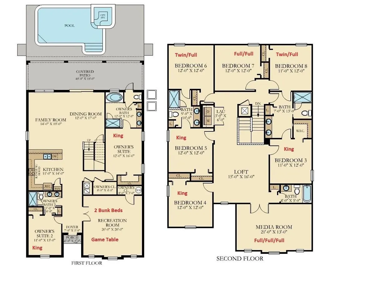 Family Reunion 10br Pool/spa Near Disney!