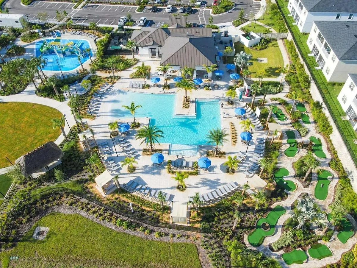 度假居 Beautiful 2br With Waterpark & Private Game *