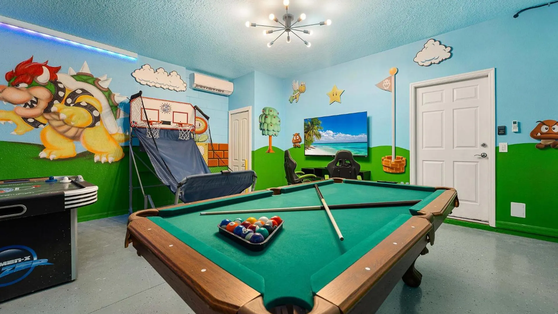 Villa Heated Pool, Mario Game Rm, Free Waterpark Kissimmee