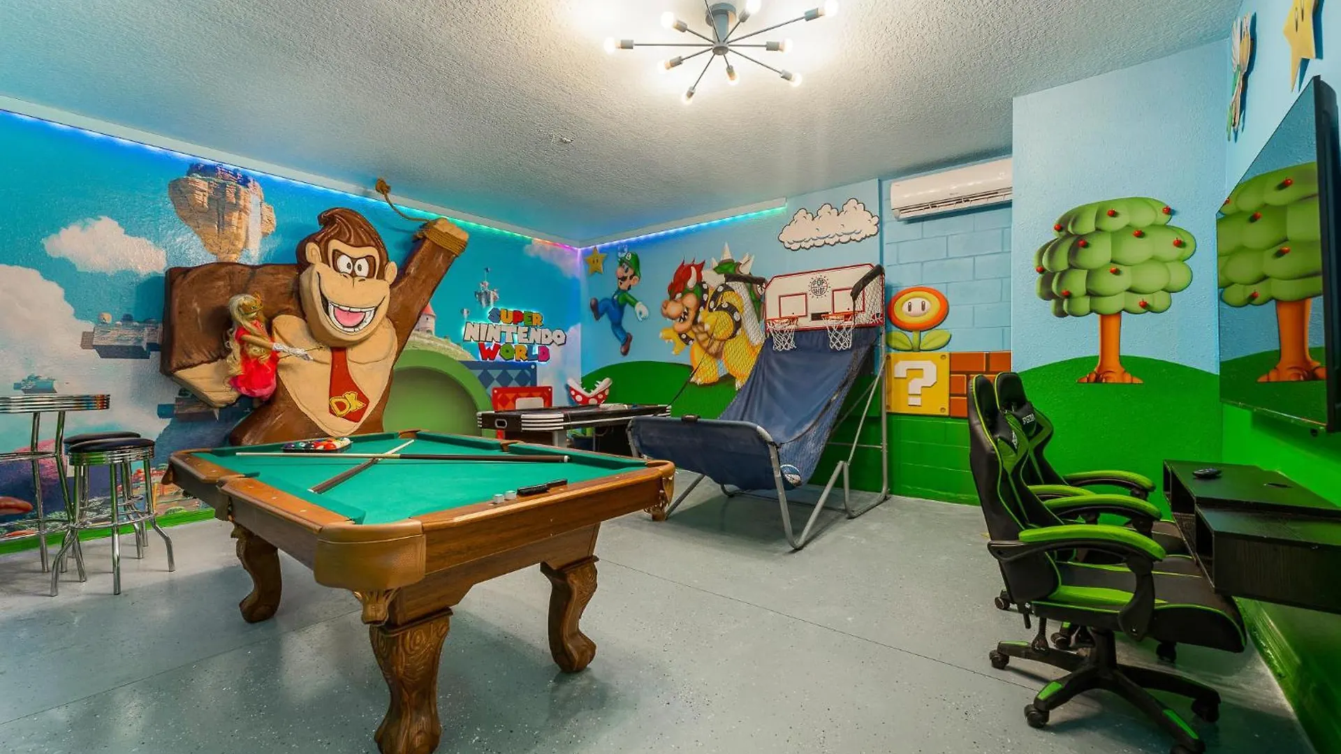 Villa Heated Pool, Mario Game Rm, Free Waterpark