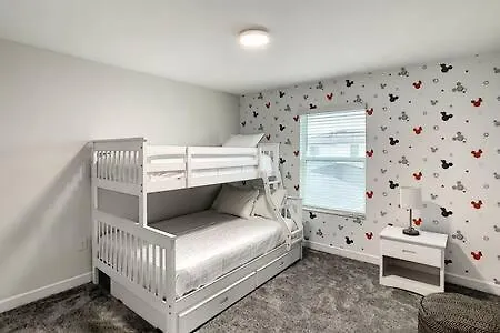 Dazzling Thematic 4br With Waterpark & Private Pool Киссимми