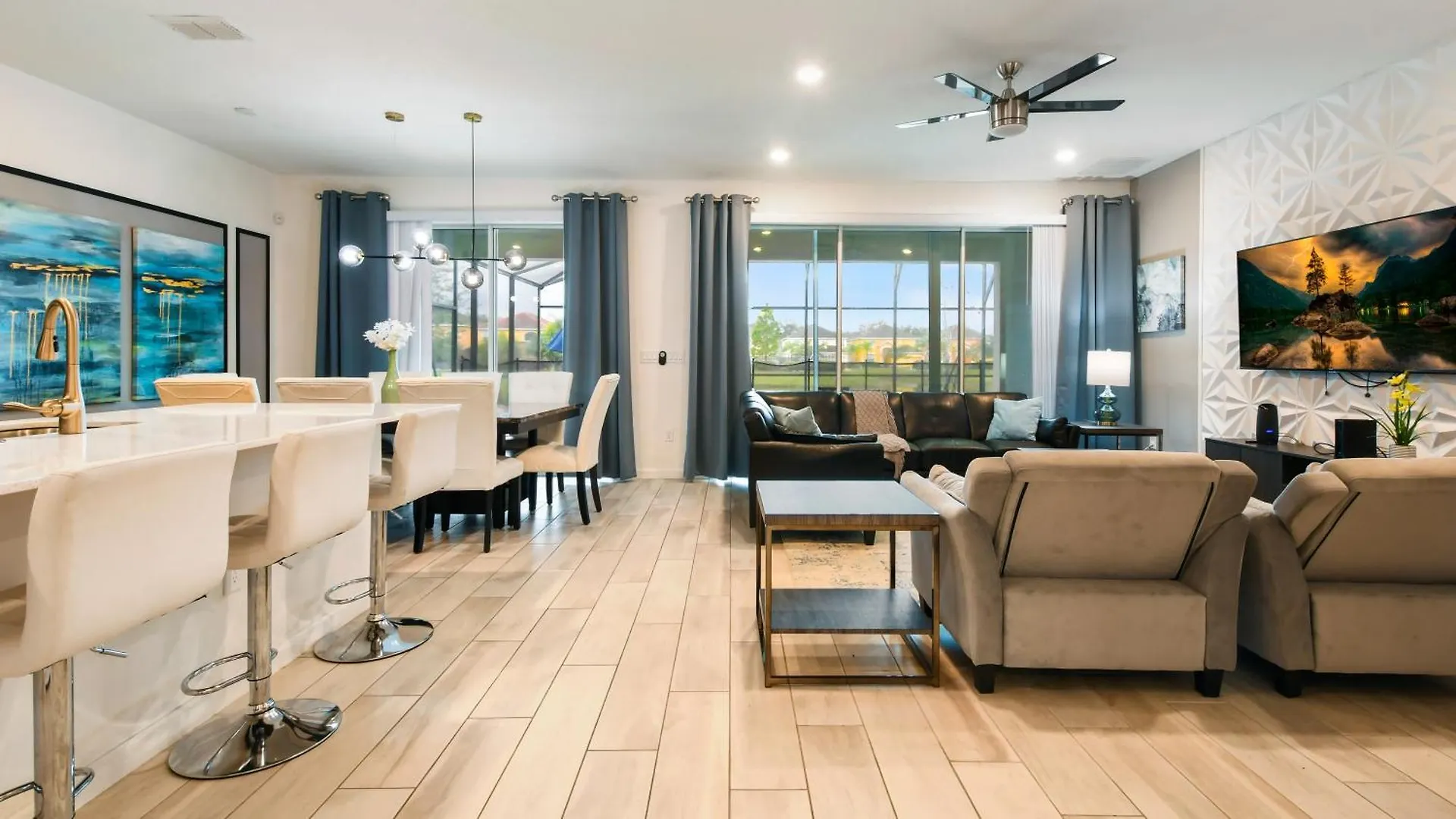 別荘 Veranda Palms Lakeview 6br Pool Spa,