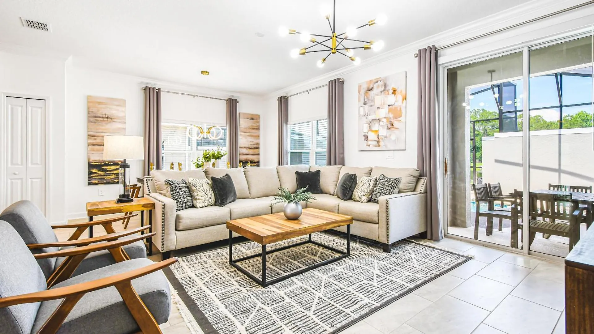 度假居 Storey 5br Family Townhome W Pool Near 基西米