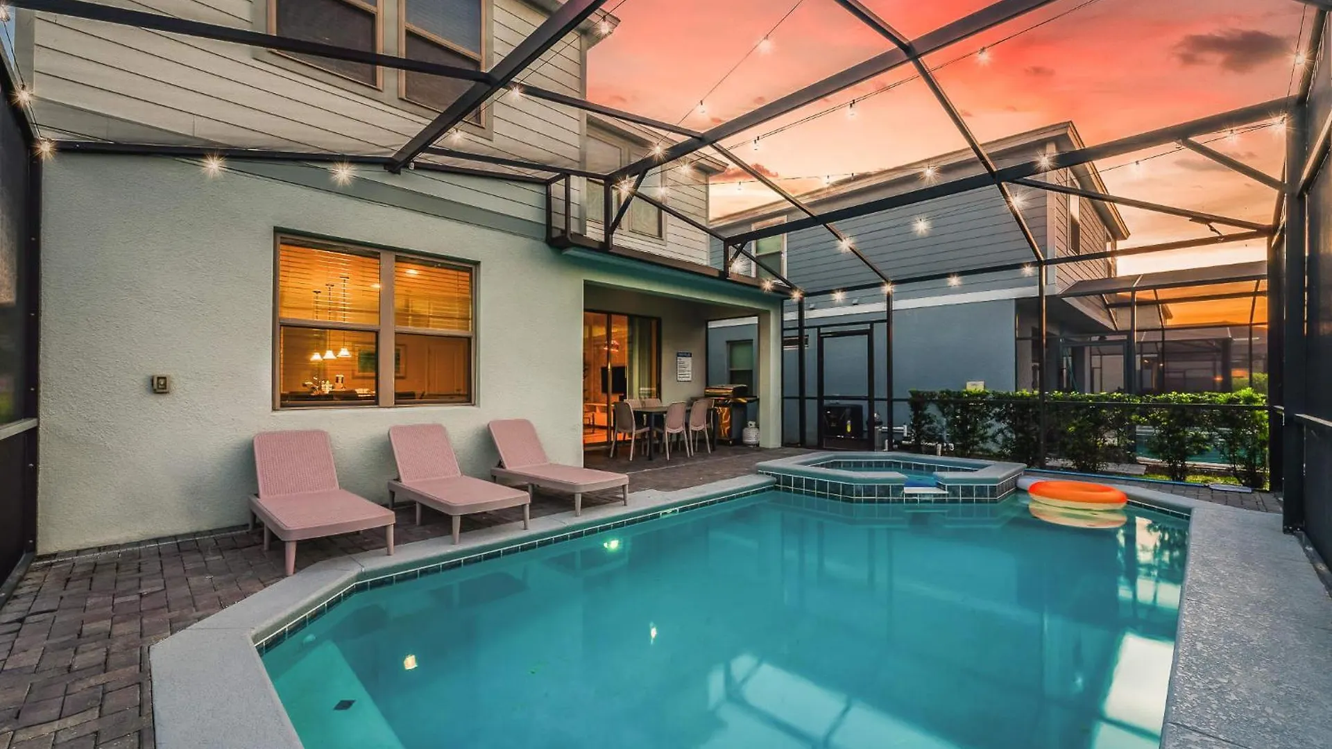 Free Waterpark Lazy River Near Heated Pool Hébergement de vacances Kissimmee