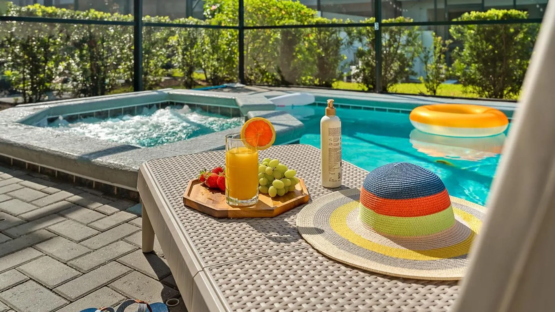 Free Waterpark Lazy River Near Heated Pool * Kissimmee