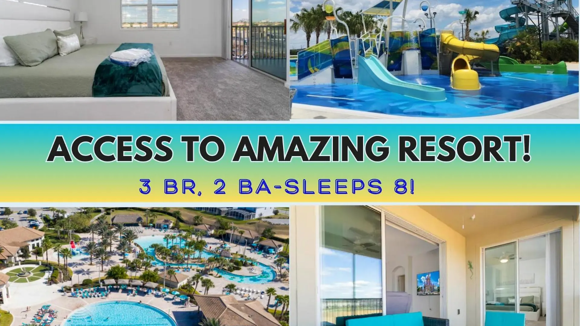 3 Bedroom 2.5 Ba Sleeps 8 Chg105