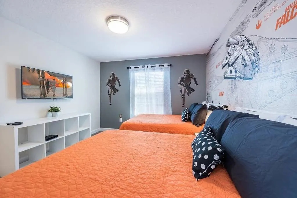 Themed 4br Home-mickey & Star Wars Pool Spacious Kissimmee