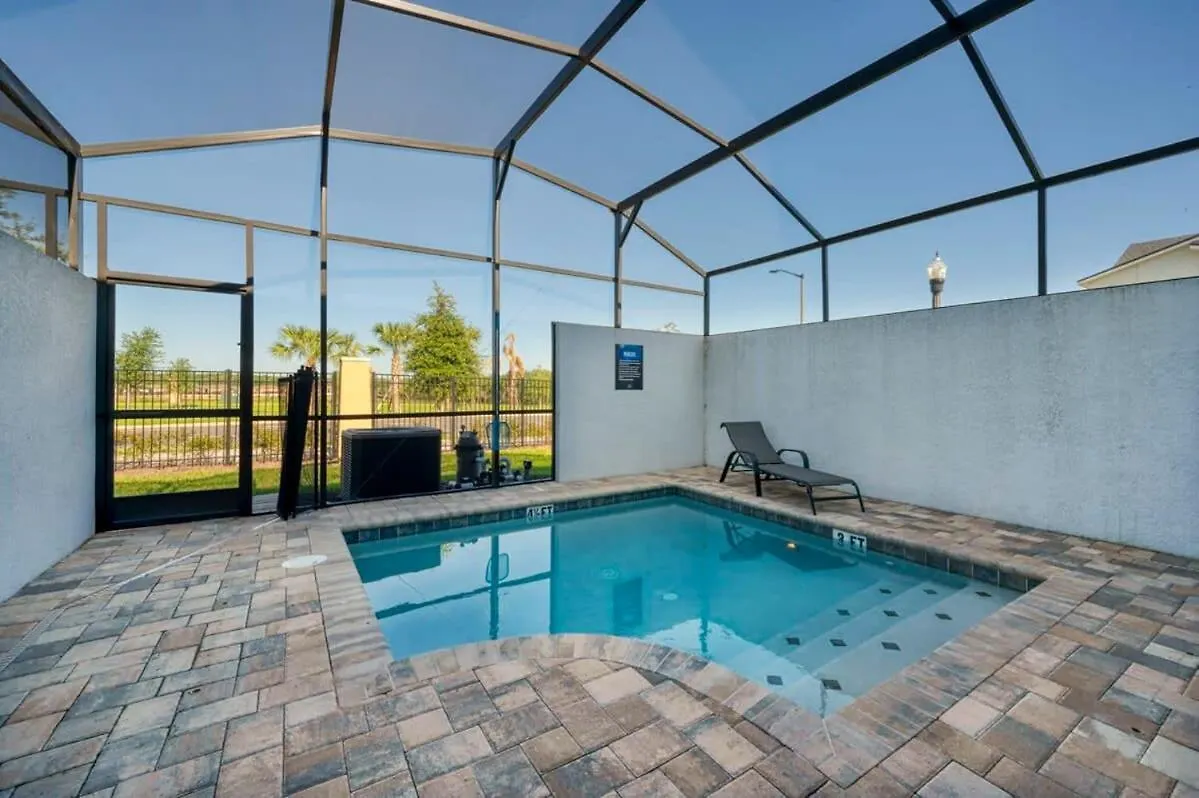 Private Pool Oasis Solara Stylish Decor Nyaraló Kissimmee