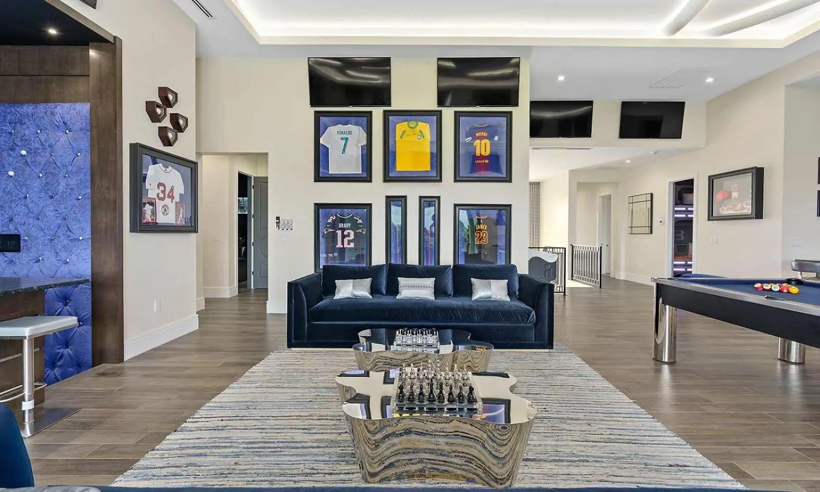 Luxurious 9 Bdrm Estate With Golf Simulator And Entertainment Loft At Reunion Kissimmee